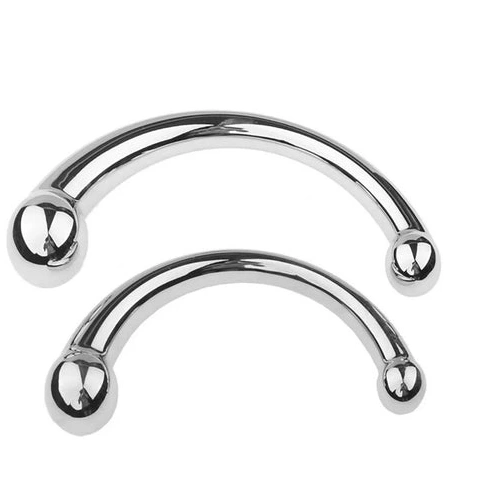 Elegant Ended Stainless Anal Steel Hook Double 5858 0721